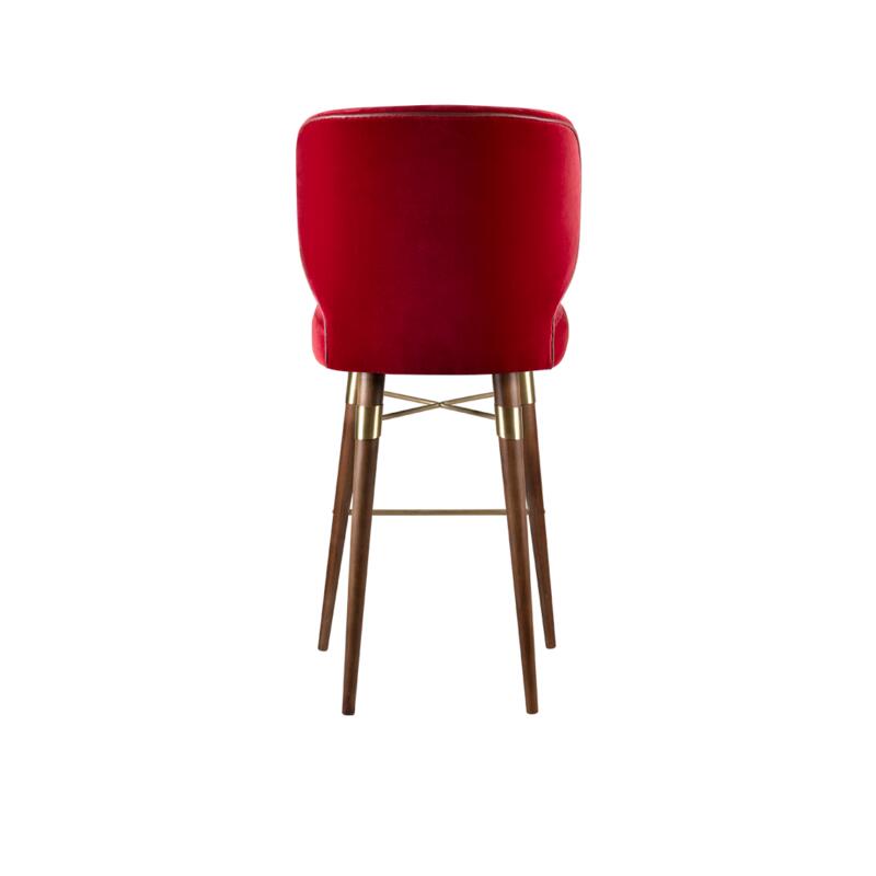 Louis Bar Chair by the Glamorous Ottiu | Beyond Upholstery