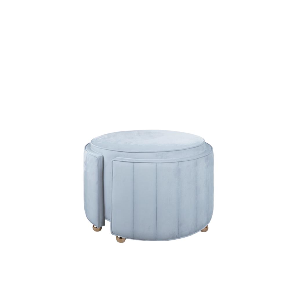 Donna Stool by the Glamorous Ottiu | Beyond Upholstery