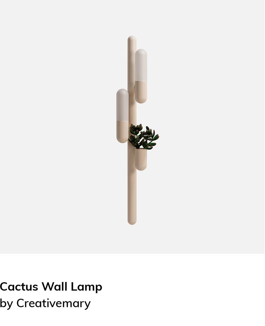 Cactus Wall Lamp
