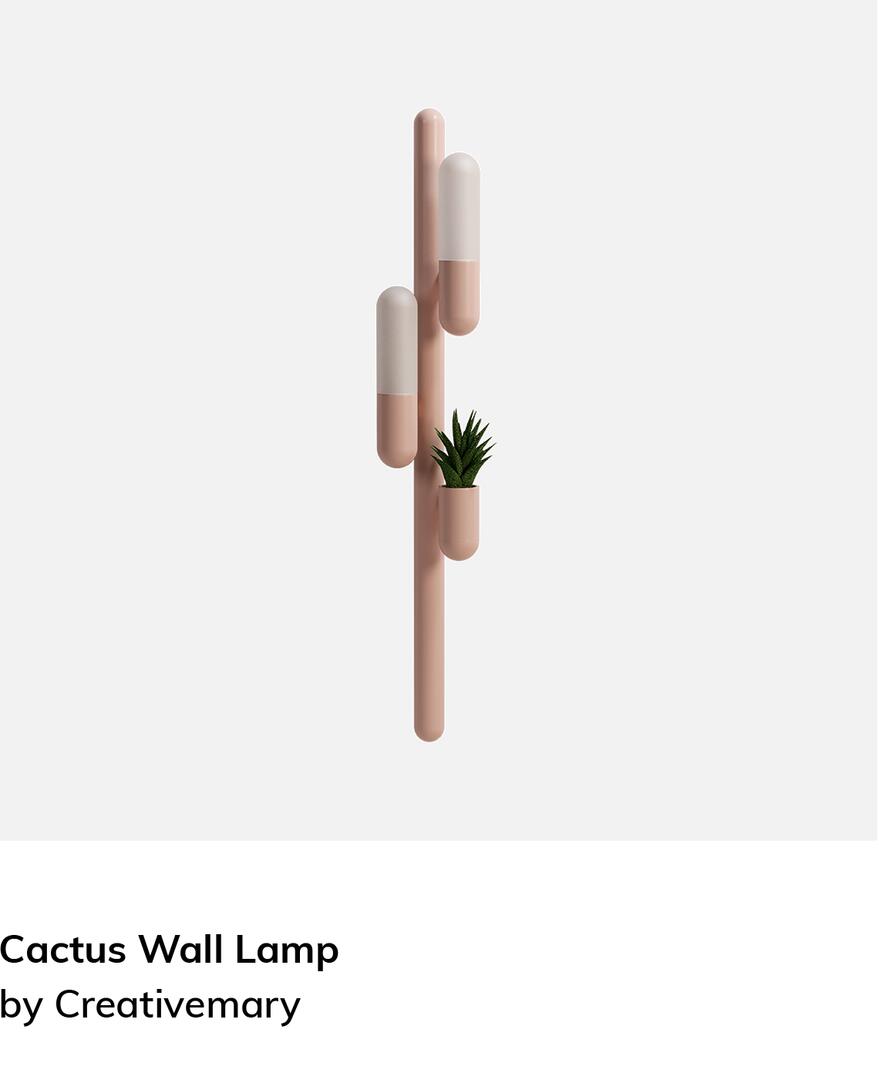 Cactus Wall Lamp