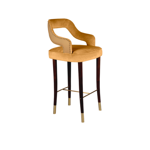 Kelly Bar Chair by the Glamorous Ottiu Beyond Upholstery