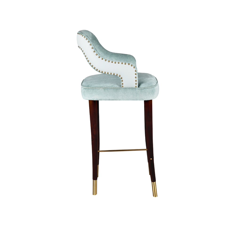 Kelly Bar Chair by the Glamorous Ottiu Beyond Upholstery