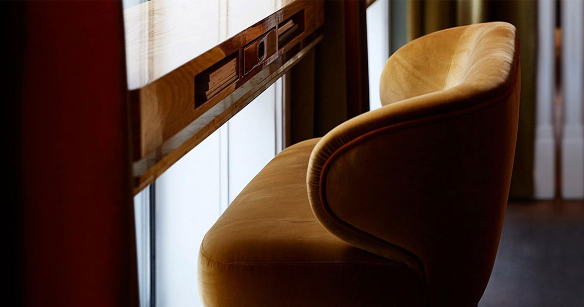 Louis Twin Bar Chair by Glamorous Ottiu Beyond Upholstery