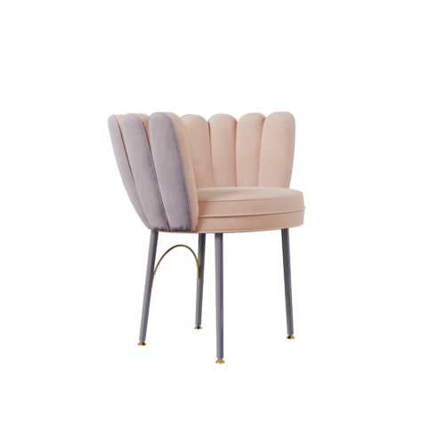 Angel Dining Chair by the Glamorous Ottiu | Beyond Upholstery