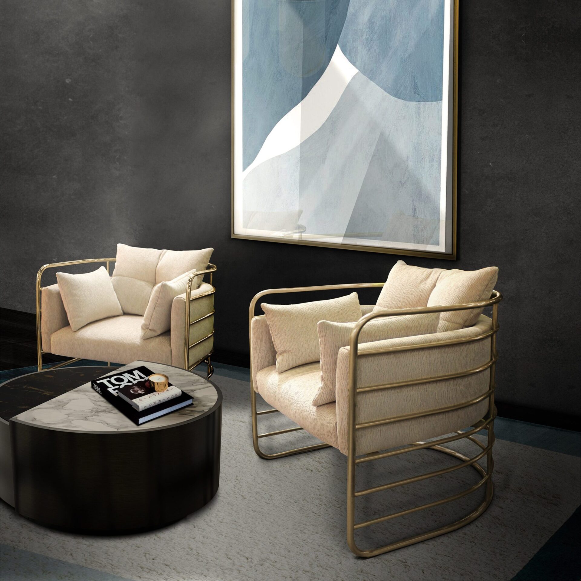 Interior Design Trends 2020 : Eero Armchair designed by Porus Studio