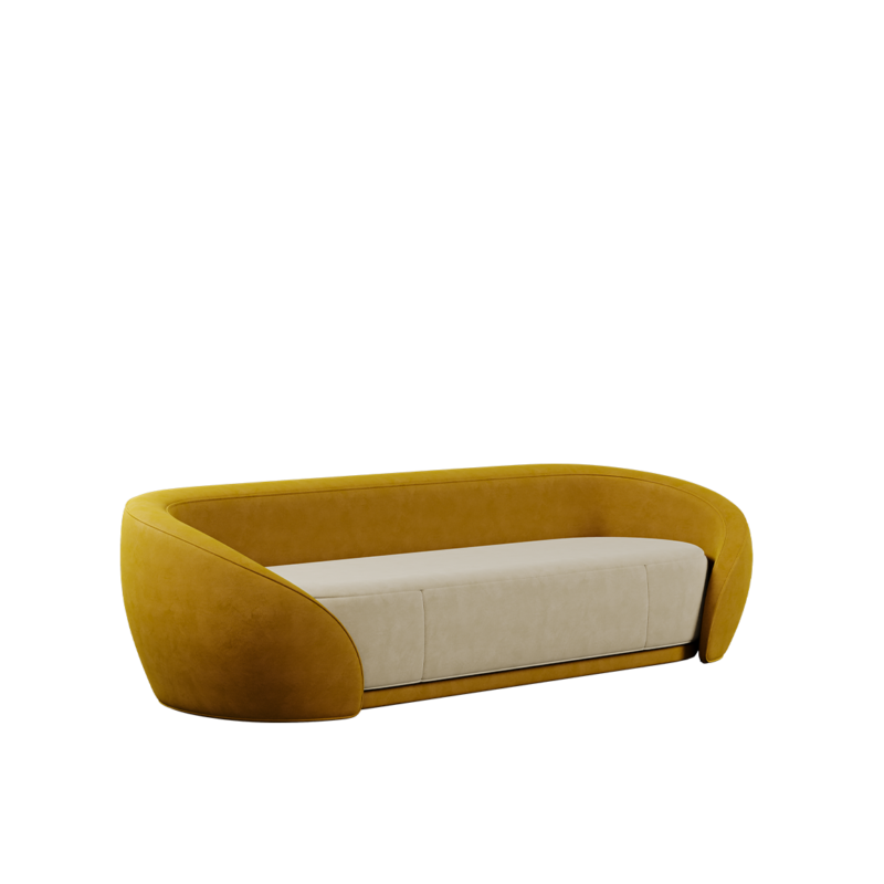Nancy Sofa by the Glamorous Ottiu Beyond Upholstery