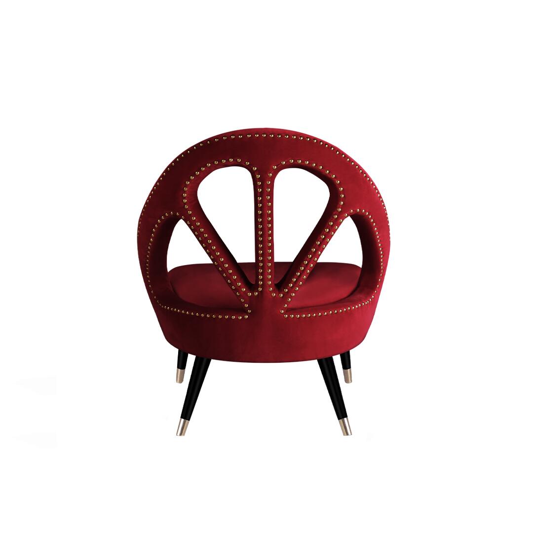 Scarlet Armchair