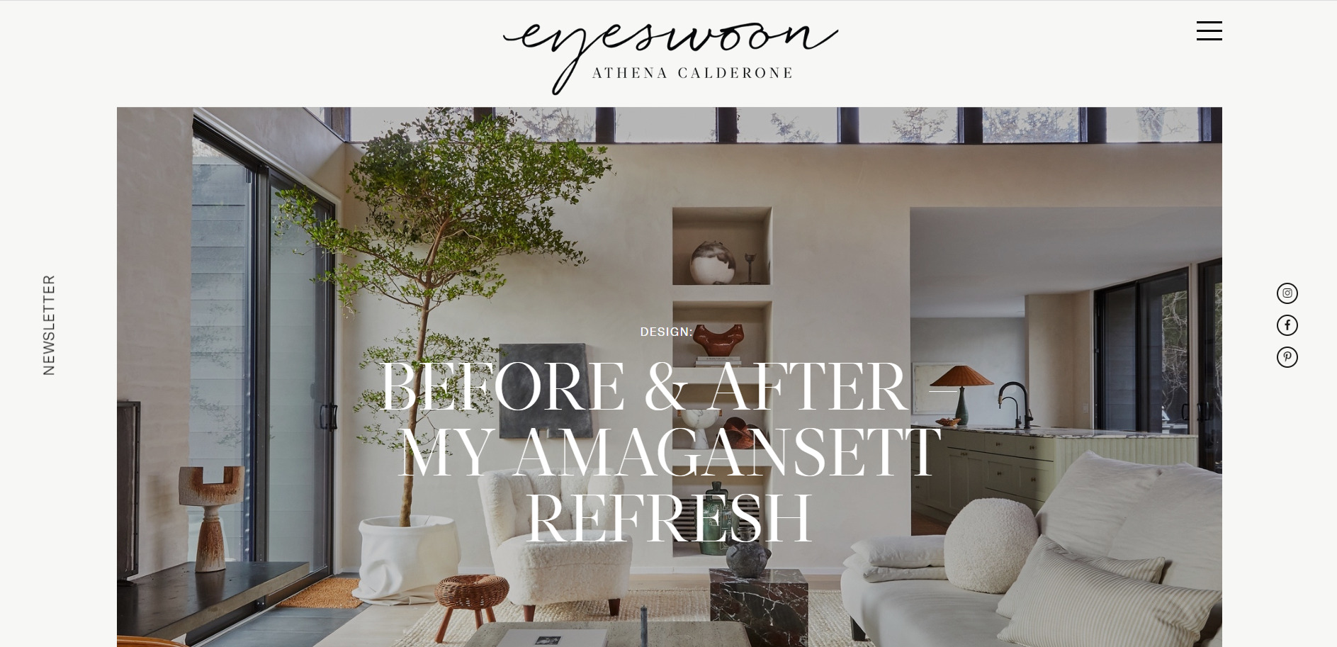 Top 10 Best Interior Design Blogs - EyeSwoon