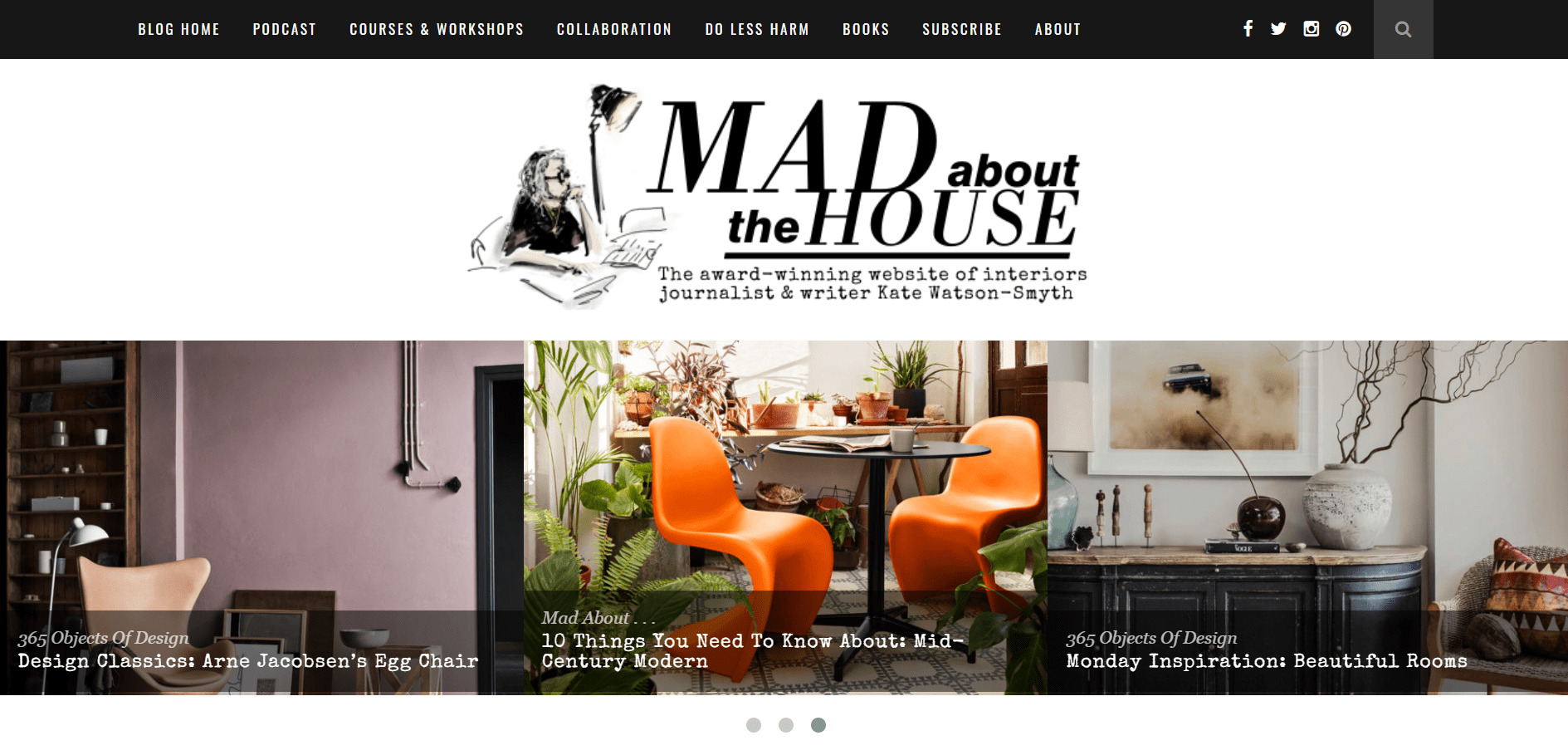 Top 10 Best Interior Design Blogs - Mad About The House