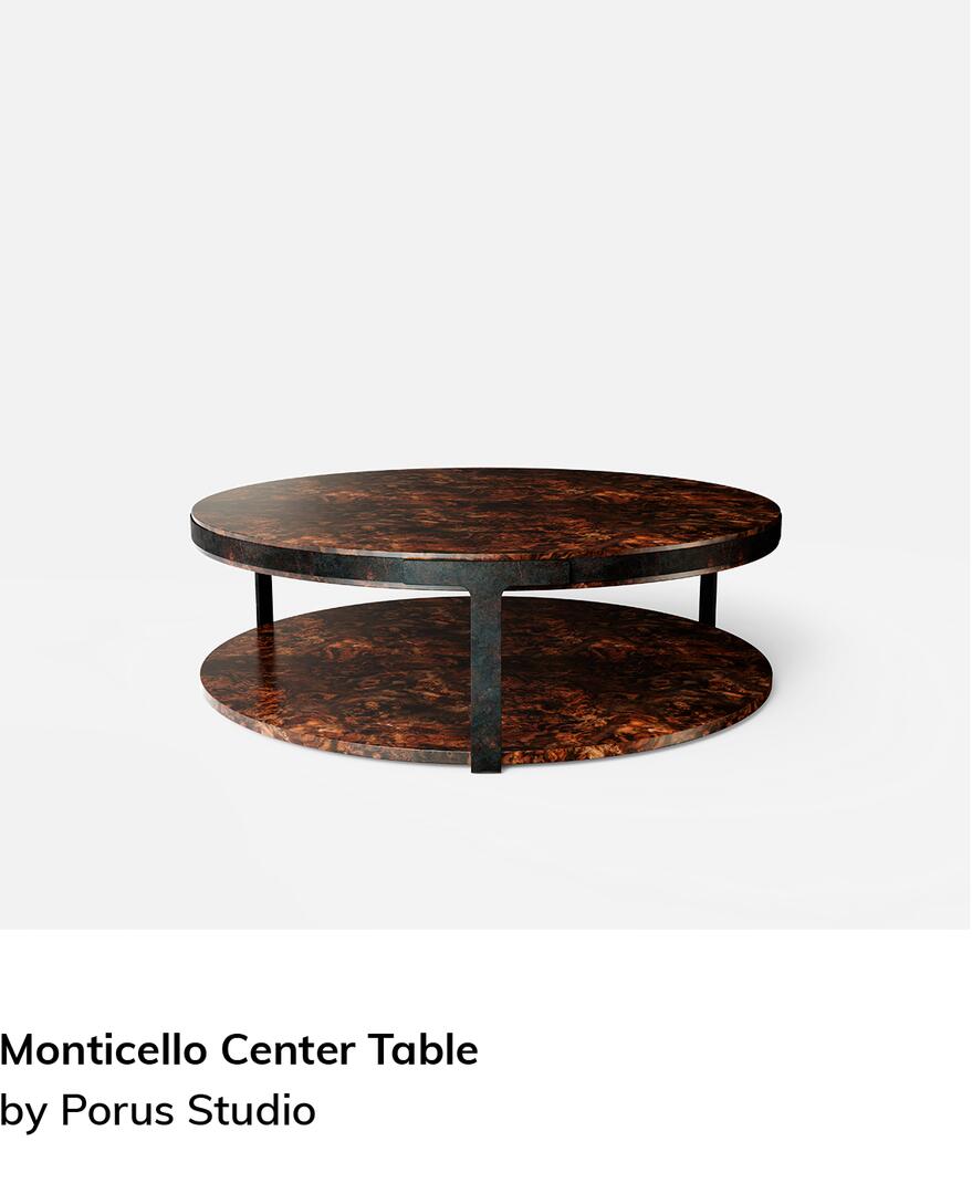 Monticello Center Table