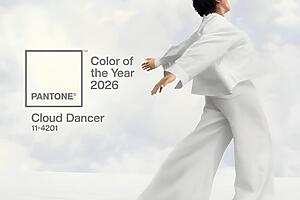 Pantone Color Of The Year 2026: Cloud Dancer